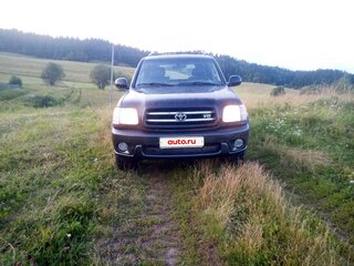 2001 Toyota Sequoia I, чёрный, 1400000 рублей, вид 1