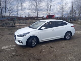 2019 Hyundai Solaris II, белый, 1300000 рублей, вид 1