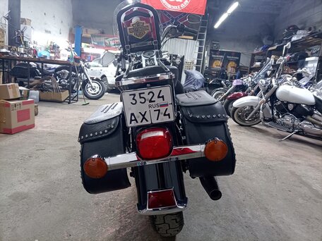 2005 Harley-Davidson Heritage, чёрный, 985000 рублей, вид 4