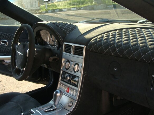 2004 Chrysler Crossfire, чёрный - вид 22