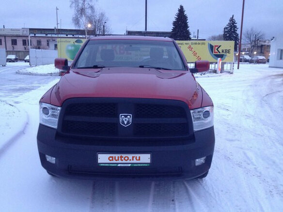 2010 Dodge RAM IV (DS/DJ), красный - вид 11
