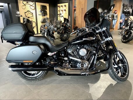 2020 Harley-Davidson Sport Glide, чёрный, 1850000 рублей, вид 4