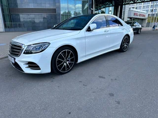 2020 Mercedes-Benz S-Класс 350 d VI (W222, C217) Рестайлинг, белый, 6900000 рублей, вид 1
