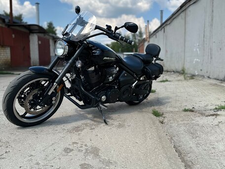 2008 Yamaha XV 1700 Warrior, чёрный, 750000 рублей, вид 2
