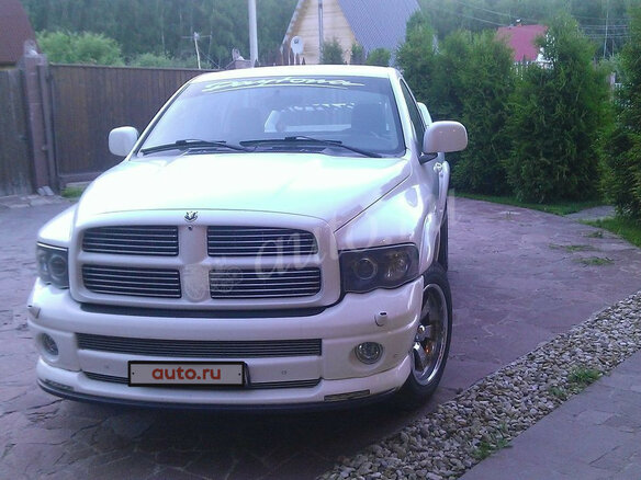 2005 Dodge RAM III (DR/DH), белый - вид 1