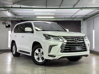 2017 Lexus LX 450d III Рестайлинг 2, белый, 6950000 рублей, вид 4