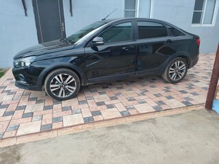 2021 Lada (ВАЗ) Vesta Cross I, чёрный, 1090000 рублей, вид 3