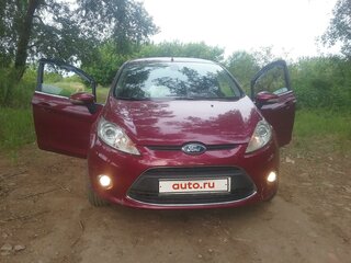 2008 Ford Fiesta Mk6, пурпурный, 830000 рублей, вид 2