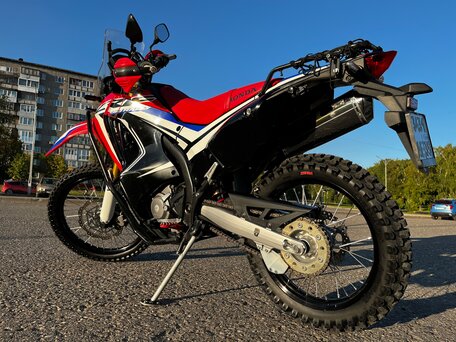 2017 Honda CRF 250L Rally, красный, 550000 рублей, вид 4
