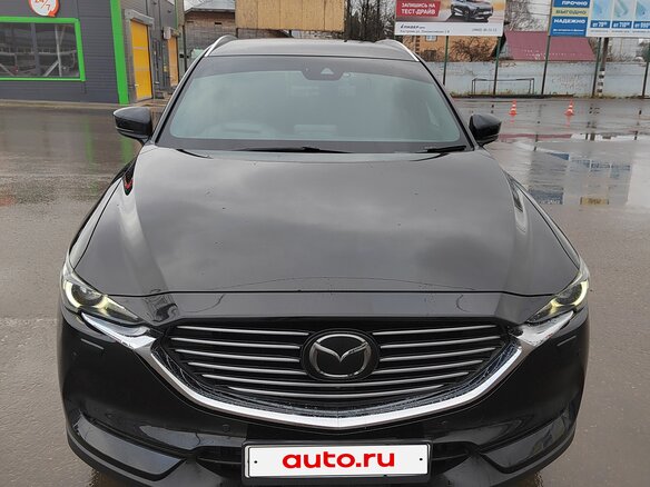 2018 Mazda CX-8 I, чёрный
