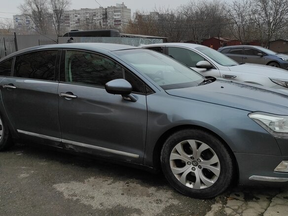 2010 Citroen C5 II, серый, 850000 рублей - вид 3