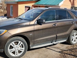2012 Mercedes-Benz M-Класс 350 CDI III (W166), коричневый, 2500000 рублей, вид 2