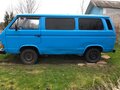 1981 Volkswagen Transporter 4-speed T3, синий - вид 1