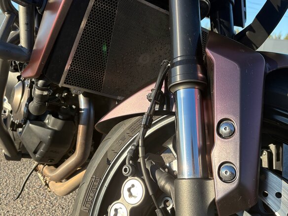 2017 Yamaha MT-09 (FZ-09), пурпурный, 900000 рублей - вид 9