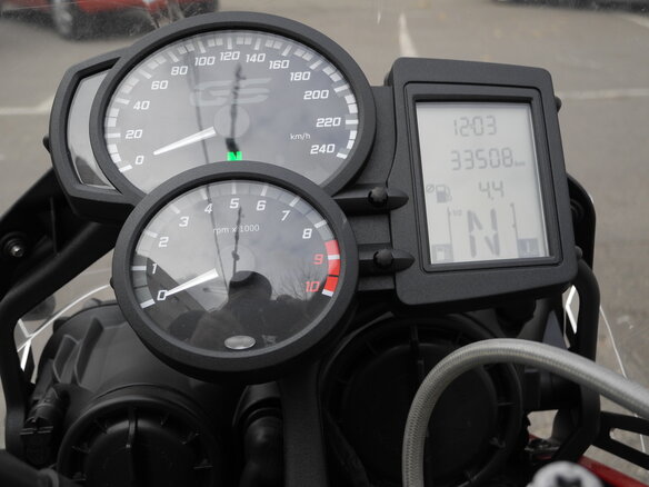 2014 BMW F 700 GS, красный - вид 6