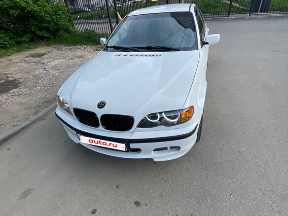 1999 BMW 3 серии 318i IV (E46), белый, 830000 рублей - вид 5