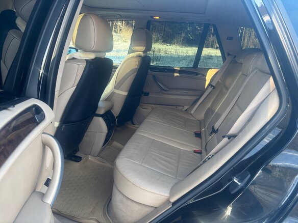 2004 BMW X5 3.0i I (E53) Рестайлинг, чёрный, 1480000 рублей - вид 9