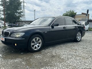 2007 BMW 7 серии 740i IV (E65/E66) Рестайлинг, чёрный, 1400000 рублей, вид 1