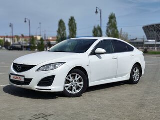 2012 Mazda 6 II (GH) Рестайлинг, белый, 829000 рублей, вид 1