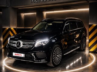 2016 Mercedes-Benz GLS 350 d I (X166), чёрный, 5300000 рублей, вид 1