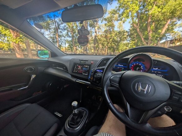 2013 Honda CR-Z Hybrid I Рестайлинг, белый, 1599500 рублей - вид 8