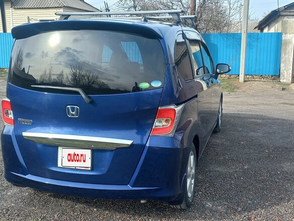 2016 Honda Freed I Рестайлинг 2, синий, 1360000 рублей - вид 6