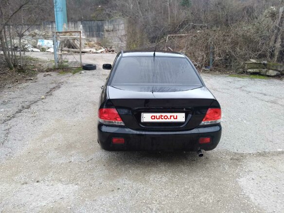 2007 Mitsubishi Lancer IX Рестайлинг, чёрный, 530000 рублей - вид 4