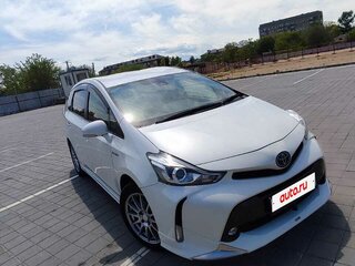 2019 Toyota Prius Alpha I (ZVW40/41) Рестайлинг, белый, 2000000 рублей, вид 3