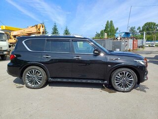 2018 Infiniti QX80 I Рестайлинг 2, чёрный, 5500000 рублей, вид 3