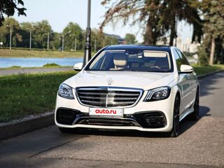2016 Mercedes-Benz S-Класс 500 Long VI (W222, C217), белый, 3990000 рублей, вид 2
