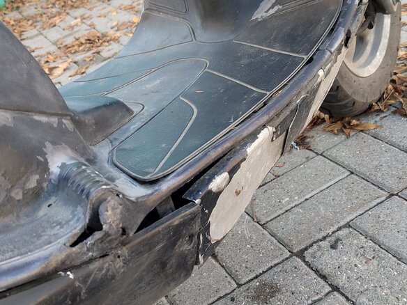 1998 Honda Lead 100, серебристый, 65000 рублей - вид 13