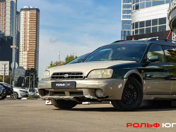 2000 Subaru Outback II, зелёный - вид 17