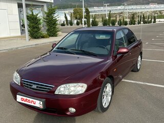 2008 Kia Spectra I Рестайлинг 2, красный, 500000 рублей, вид 1