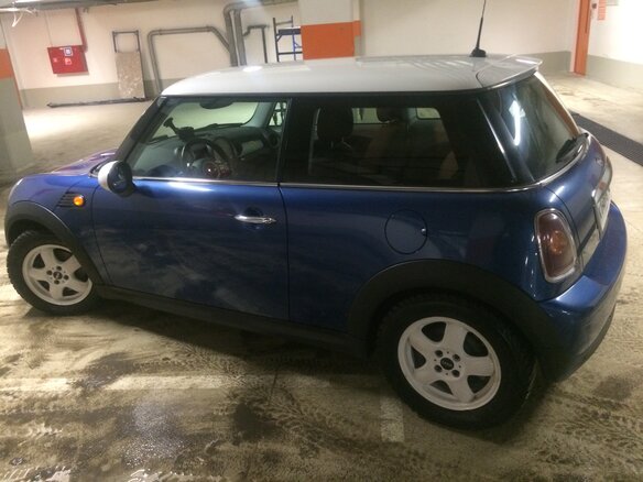 2007 Mini Hatch Cooper II (R56), синий - вид 8