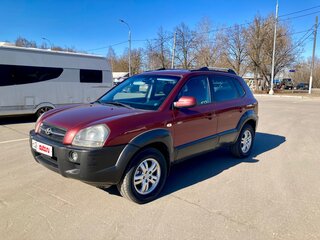 2007 Hyundai Tucson I, красный, 850000 рублей, вид 2