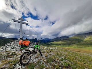 2007 Kawasaki KLE 250, зелёный, 255000 рублей, вид 2