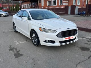 2014 Ford Fusion (North America) II, белый, 1050000 рублей, вид 5