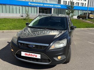 2010 Ford Focus II Рестайлинг, чёрный, 515000 рублей, вид 2