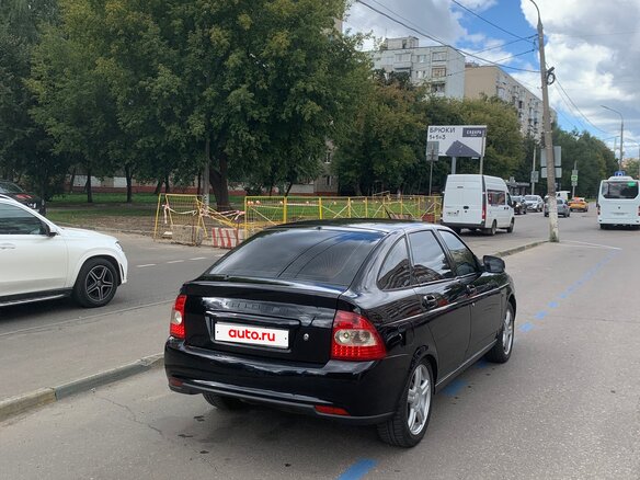 2011 Lada (ВАЗ) Priora I, чёрный, 417000 рублей - вид 5