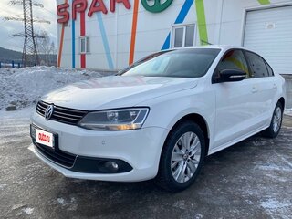 2014 Volkswagen Jetta VI Рестайлинг, белый, 1250000 рублей, вид 1