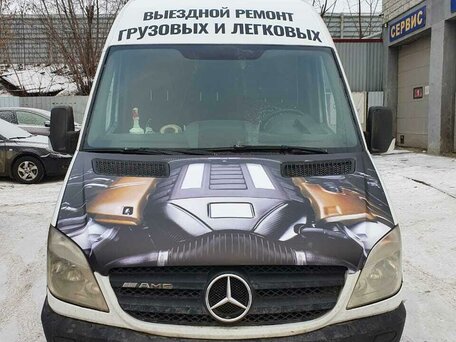2008 Mercedes-Benz Sprinter, белый, 1500000 рублей, вид 1
