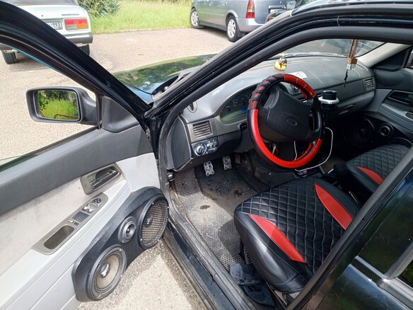 2007 Lada (ВАЗ) Priora I, чёрный, 320000 рублей - вид 4