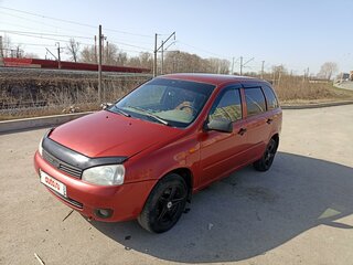2009 Lada (ВАЗ) Kalina I, красный, 219000 рублей, вид 1