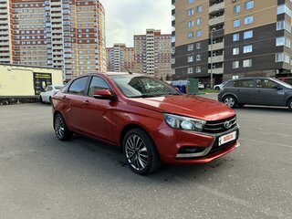 2018 Lada (ВАЗ) Vesta I, красный, 960000 рублей, вид 4