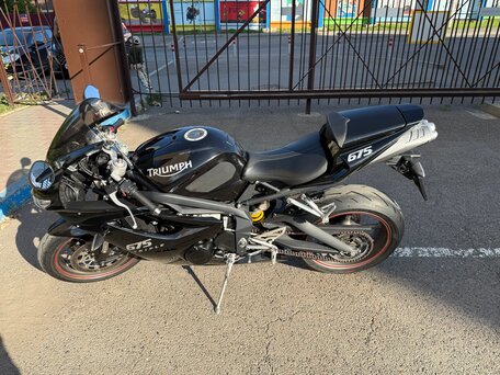 2008 Triumph Daytona 675, чёрный, 570000 рублей, вид 5