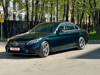 2019 Mercedes-Benz C-Класс 200 IV (W205) Рестайлинг, зелёный, 3000000 рублей, вид 1