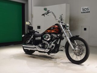 2013 Harley-Davidson Dyna Wide Glide, чёрный, 720200 рублей, вид 3