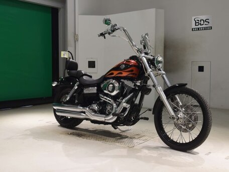 2013 Harley-Davidson Dyna Wide Glide, чёрный, 720200 рублей, вид 3