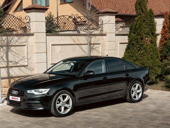 2014 Audi A6 IV (C7), чёрный, 1510000 рублей - вид 6