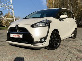 2015 Toyota Sienta II, белый, 1450000 рублей, вид 5